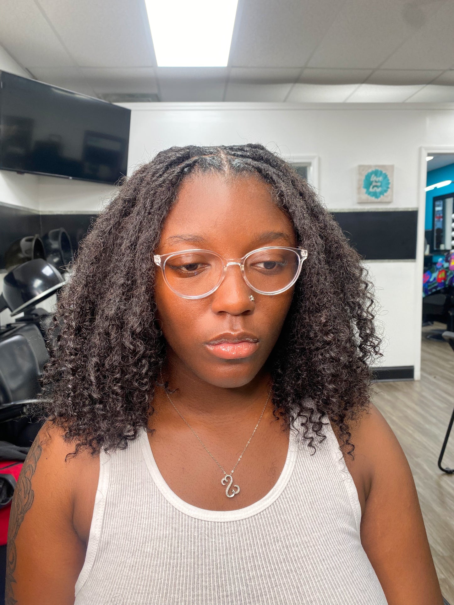 Kinky Curly Virgin Loc Extensions