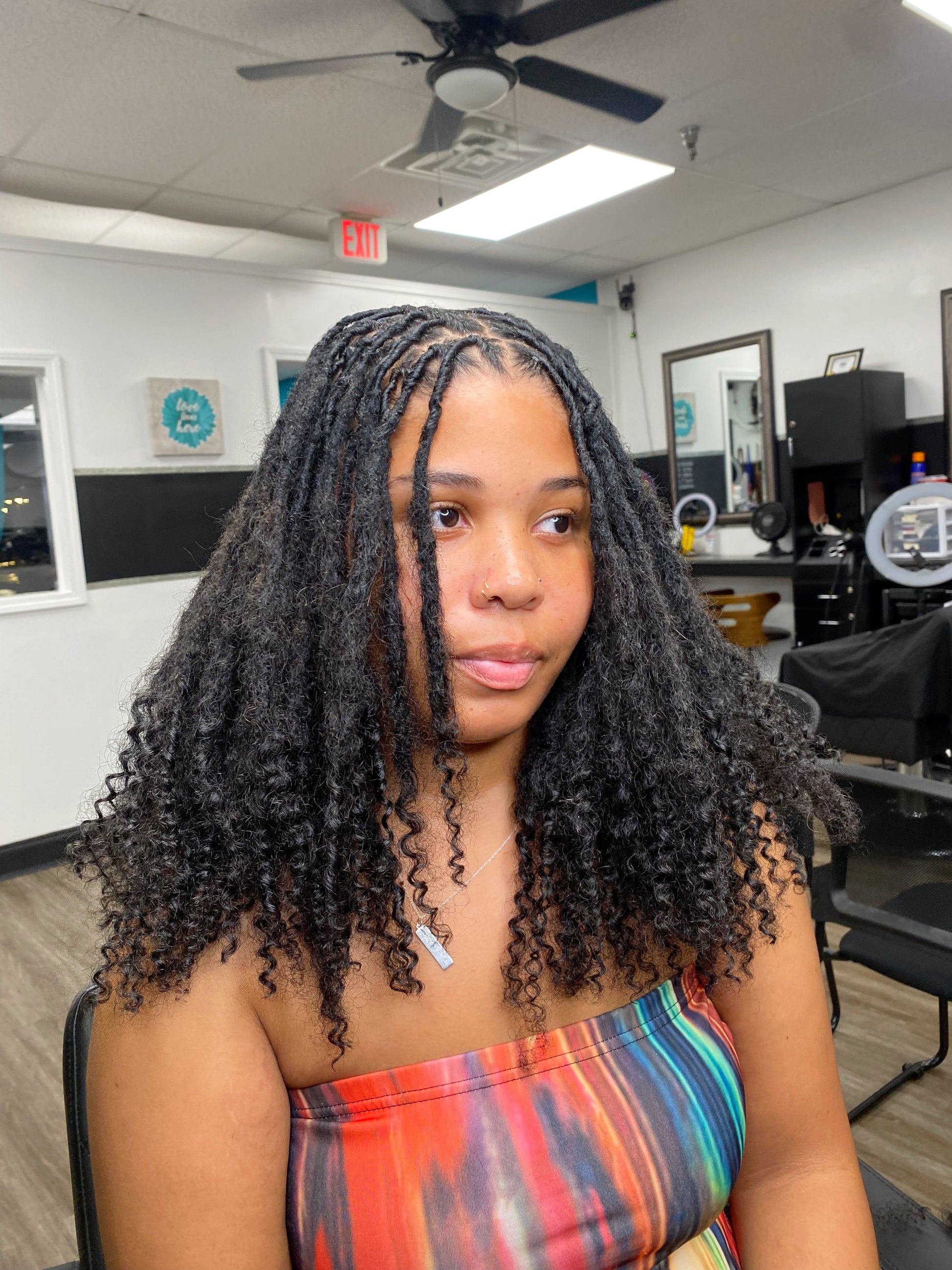 Kinky Curly Virgin Loc Extensions Loc d by Taveria